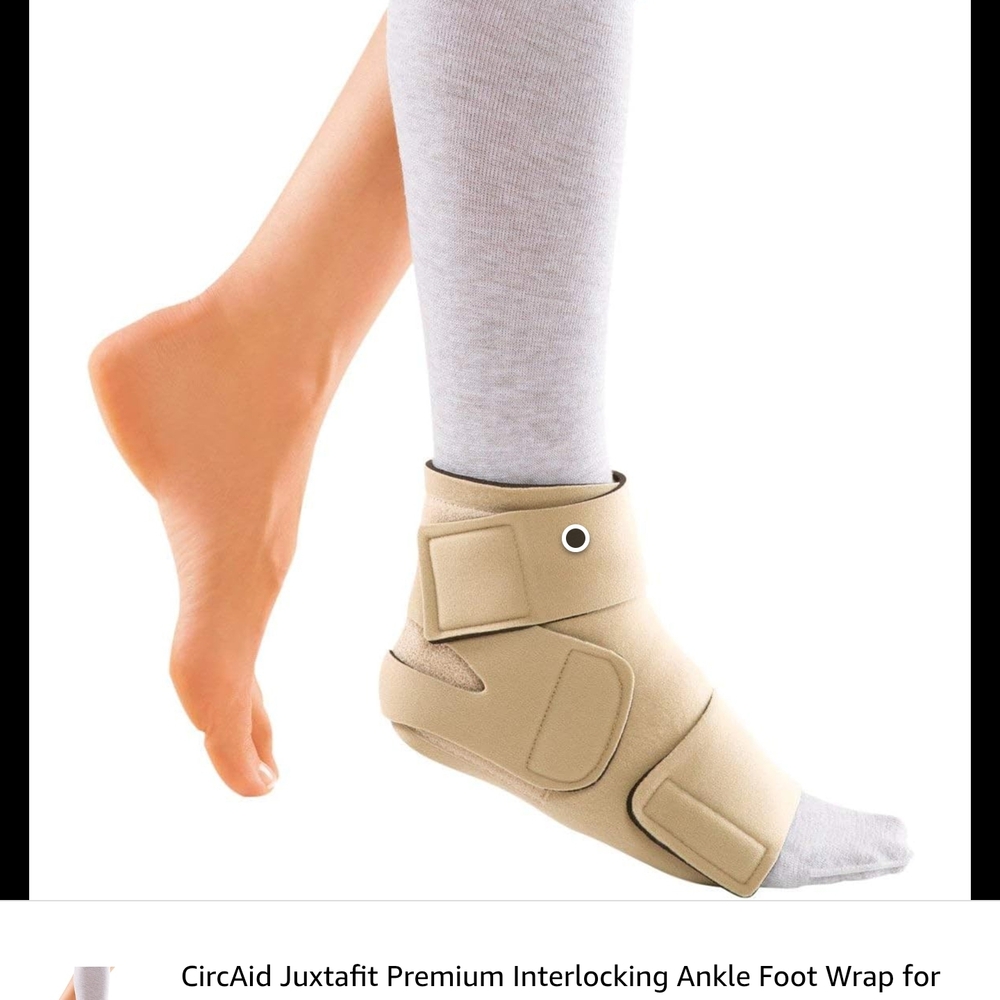 Circ Aid Foot And Ankle Wrap (New) Large
